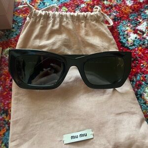 Miu Glimpse Sunglasses. Authentic miu miu sunglasses, worn once